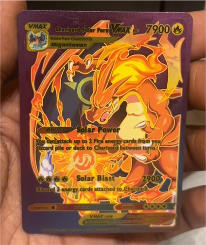 2023 Pokemon TCG Charizard Solar Form VMAX #SV122 — front