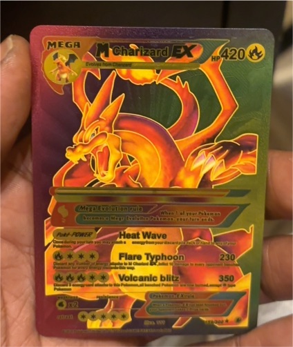 2024 Pokémon Mega Charizard EX #420 — front