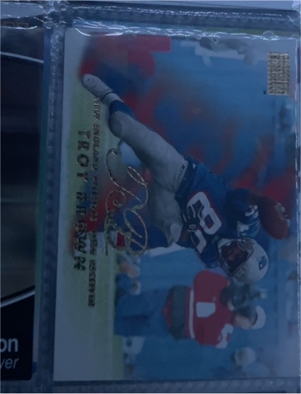 1998 Upper Deck #484 Troy Brown — front