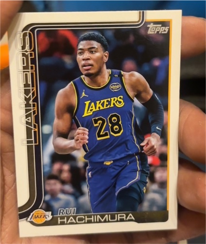 2025-26 Topps #154 Rui Hachimura — front
