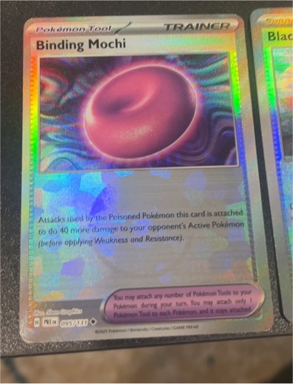 2024 Pokémon Prismatic Evolutions #095 Binding Mochi — front