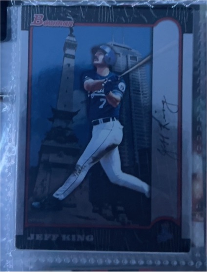 1999 Bowman International #280 Jeff King — front