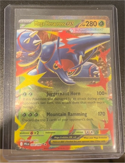 2025 ME02: Phantasmal Flames #004/094 Mega Heracross ex — front