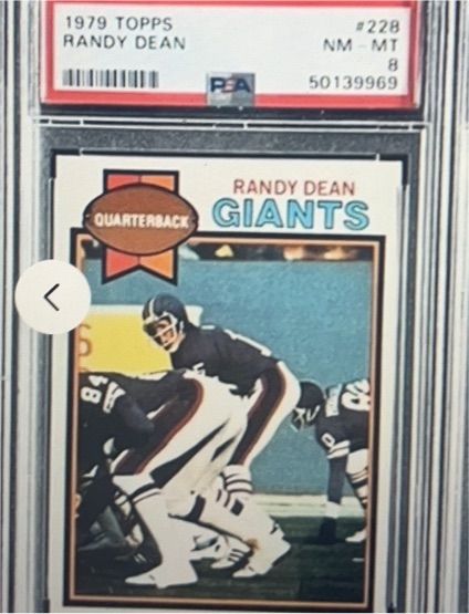 1979 Topps #228 Randy Dean — front