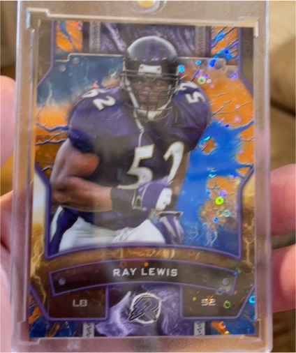 2024 Topps Resurgence #5 Ray Lewis Refractor — front