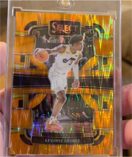 2023-24 Panini Select #75 Keyonte George — front