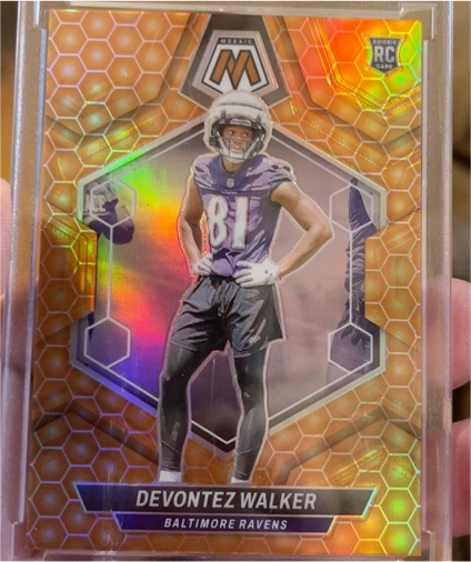 2024 Panini Mosaic #381 Devontez Walker — front