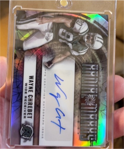 2024 Topps Resurgence Radial Marks #RM-WC Wayne Chrebet — front