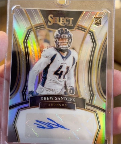 2023 Panini Select #DSA Drew Sanders — front