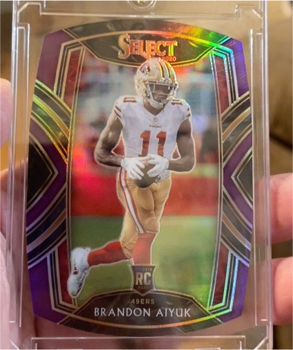 2020 Panini Select #266 Brandon Aiyuk — front