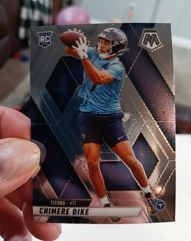 2025 Panini Mosaic #356 Chimere Dike — front