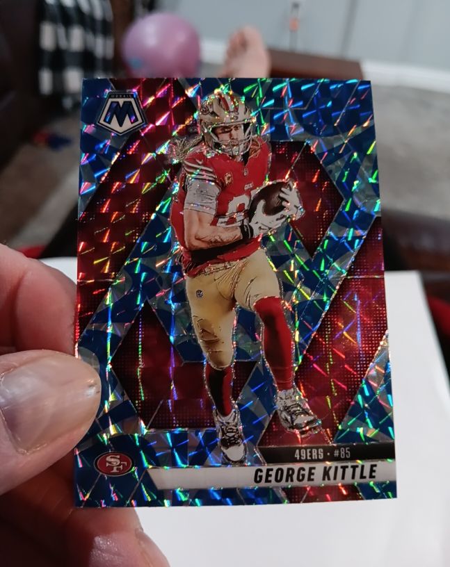 2025 Panini Mosaic #85 George Kittle — front