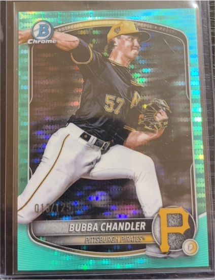2025 Bowman Chrome #BCP-171 Bubba Chandler — front