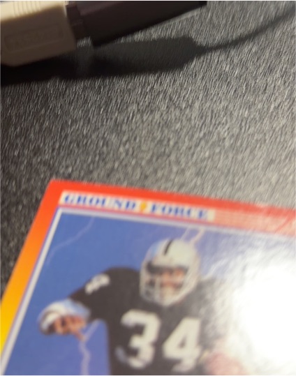 1990 Score #34 Bo Jackson — front