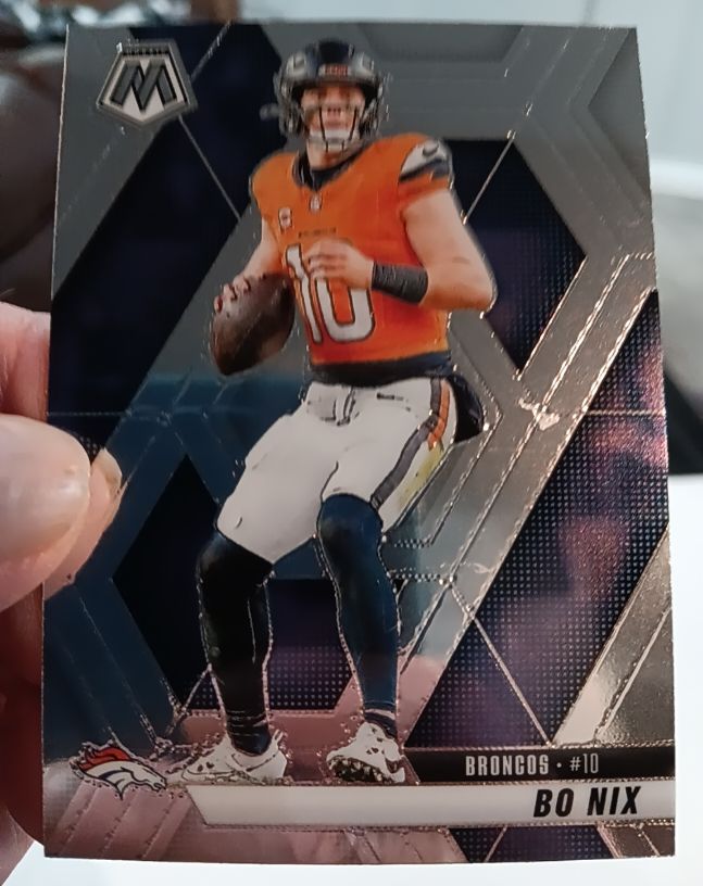 2025 Panini Mosaic #173 Bo Nix — front
