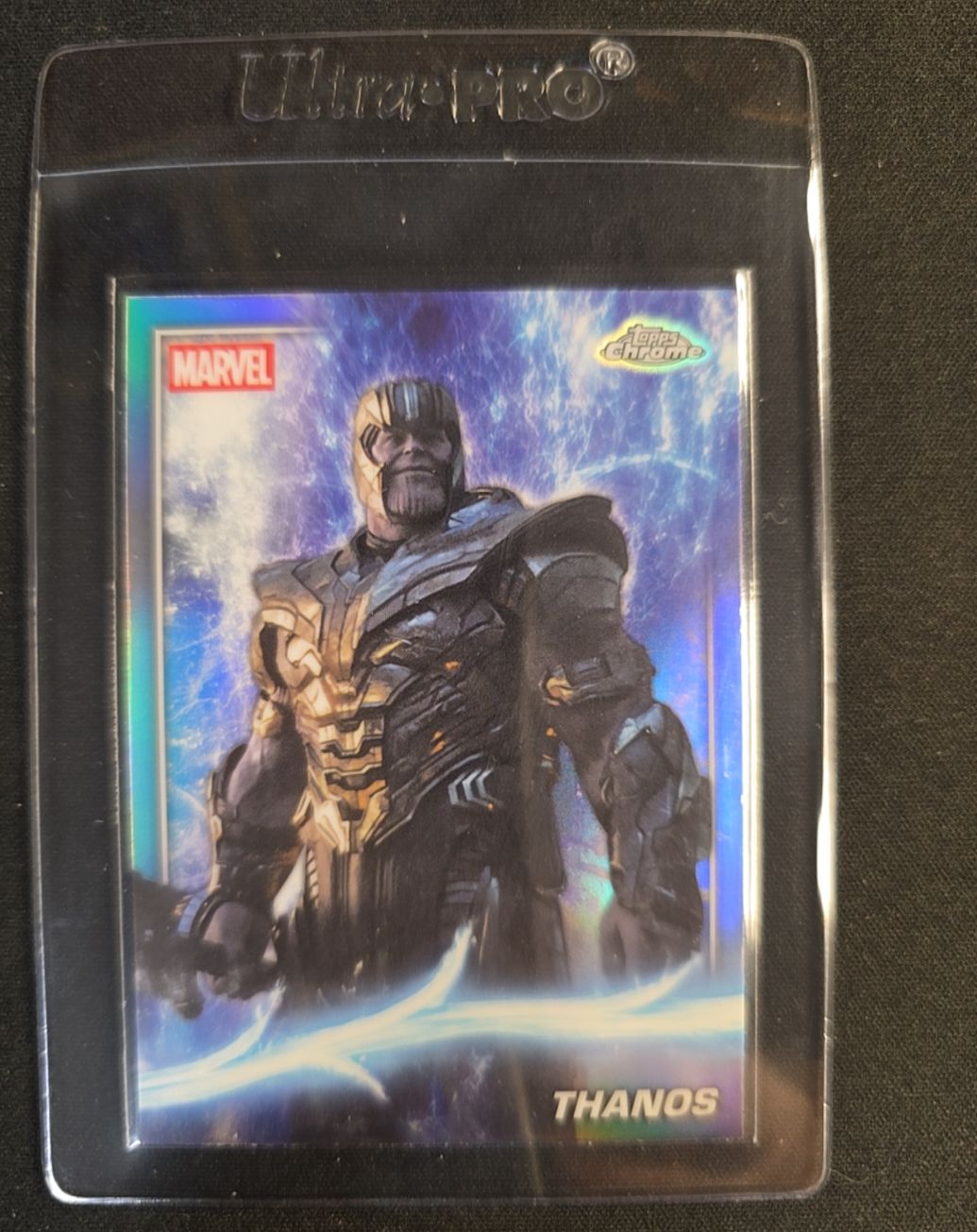 2025 Topps Chrome Marvel Studios #100 Thanos — front