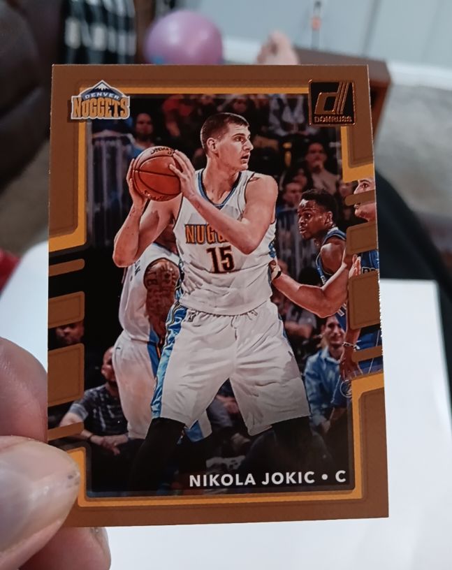 2017-18 Donruss #37 Nikola Jokic — front