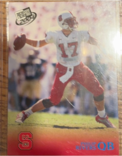 2004 Press Pass #8 Philip Rivers — front