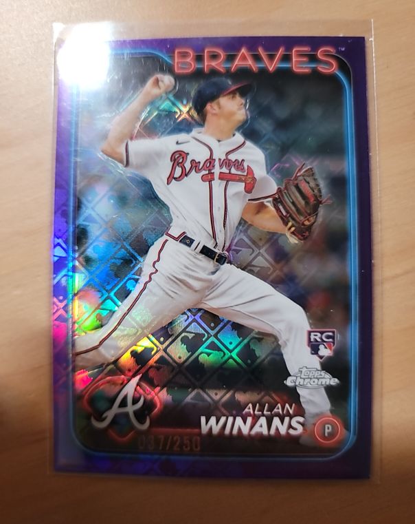 2024 Topps Chrome #249 Allan Winans — front
