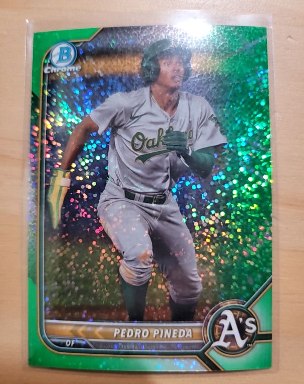 2022 Bowman Chrome #BDC-181 Pedro Pineda — front