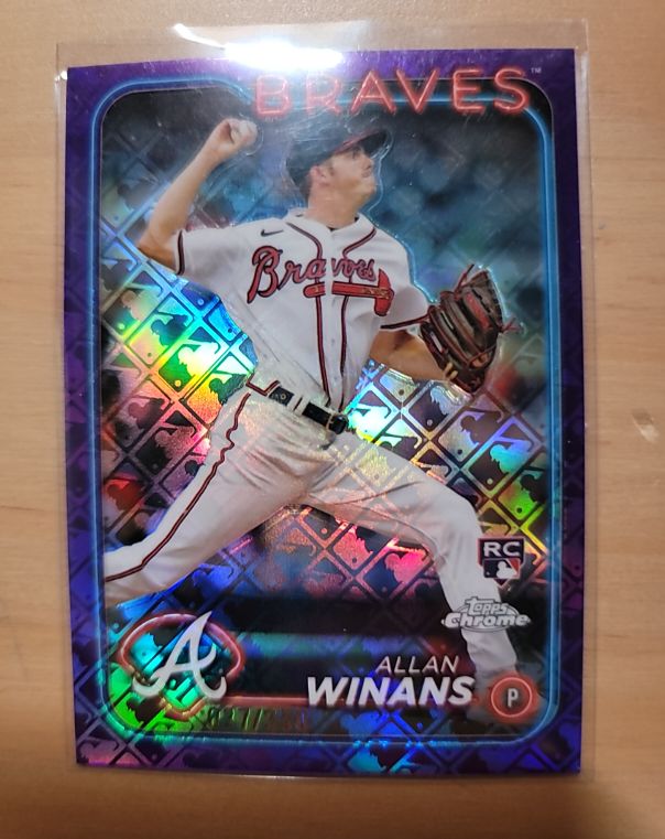 2024 Topps Chrome #249 Allan Winans — front