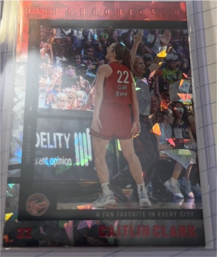 2025 Panini Chronicled #25 Caitlin Clark — front
