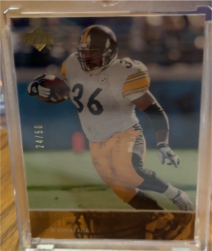 1996 Upper Deck #36 Jerome Bettis — front