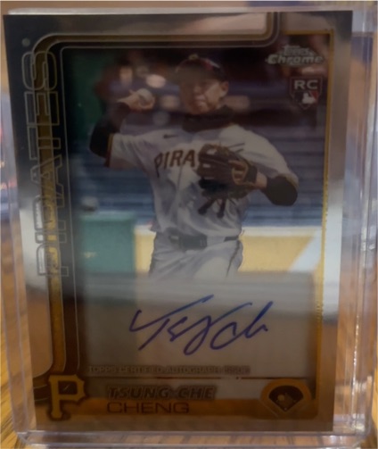 2025 Topps Chrome Update #AC-TCG Tsung-Che Cheng — front