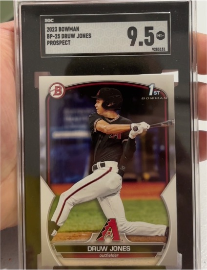 2023 Bowman #BP-25 Druw Jones — front