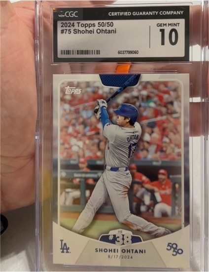 2024 Topps 50/50 #75 Shohei Ohtani — front
