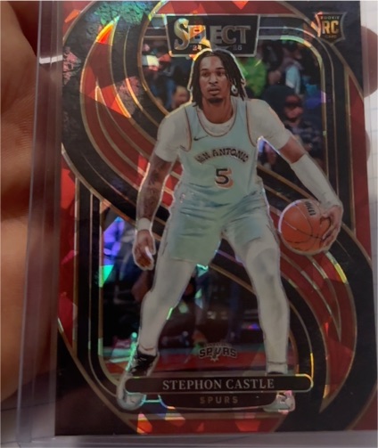 2024-25 Panini Select Premier Level #175 Stephon Castle — front