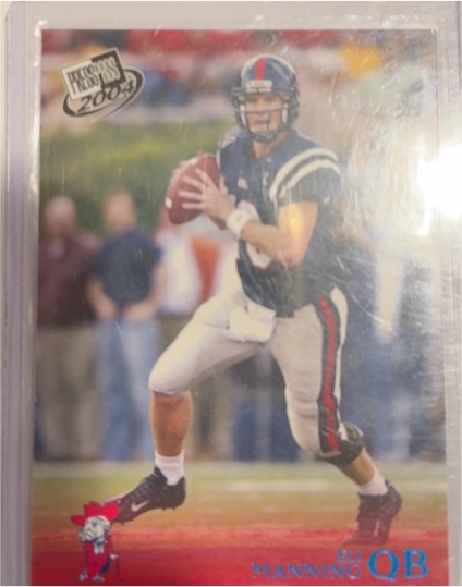 2004 Press Pass #4 Eli Manning — front