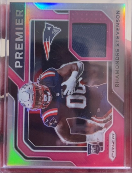 2021 Panini Prizm Premier #PJ-29 Rhamondre Stevenson — front