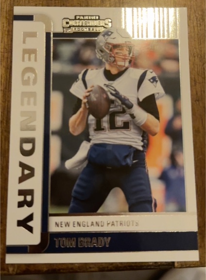2022 Panini Contenders Legendary Contenders #LGD-TBR Tom Brady — front