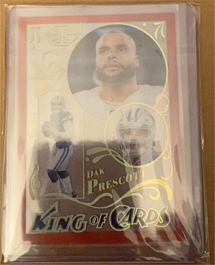 2022 Panini Illusions King of Cards #KC-6 Dak Prescott — front