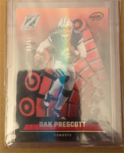 2022 Panini Zenith Football #15 Dak Prescott — front