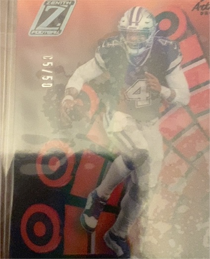 2022 Panini Zenith #25 Dak Prescott — front