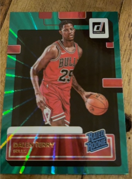 2022-23 Panini Donruss #218 Dalen Terry — front