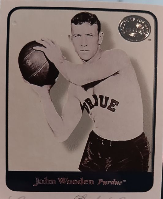 1993 Classic Images John Wooden Purdue — front