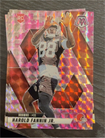 2025 Panini Mosaic #384 Harold Fannin Jr. — front