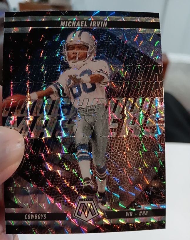 1996 Panini Mosaic #88 Michael Irvin — front