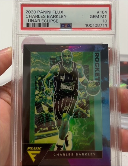 2020 Panini Flux #184 Charles Barkley Lunar Eclipse — front