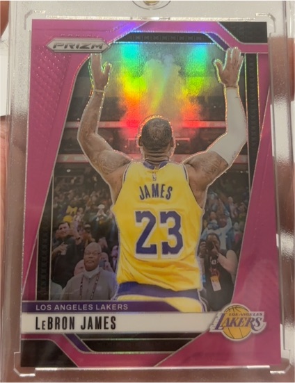 2024-25 Panini Prizm #130 LeBron James — front