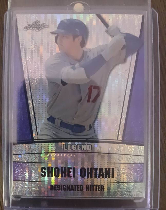 2023 Leaf Metal Legend #LS-22 Shohei Ohtani — front