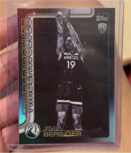 2025-26 Topps Blackout #217 Joan Beringer — front