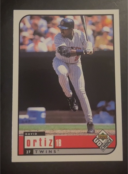 1999 Upper Deck UD Choice #106 David Ortiz — front