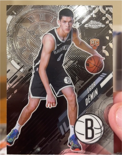 2025-26 Topps Chrome #GT-22 Egor Demin — front