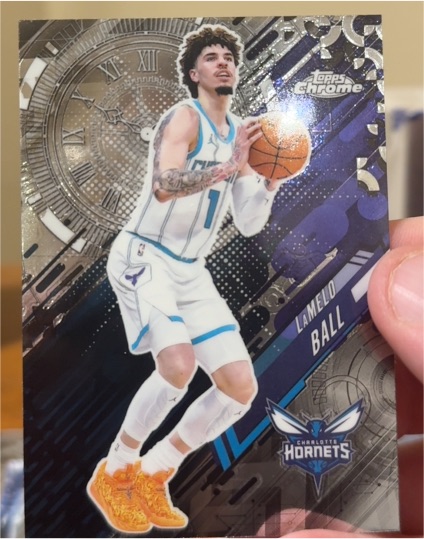 2025-26 Topps Chrome #GT-1 LaMelo Ball Go Time — front