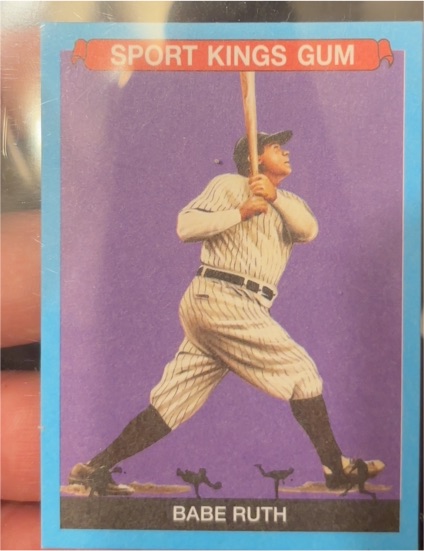 2023 Sportkings Volume 4 #144 Babe Ruth — front