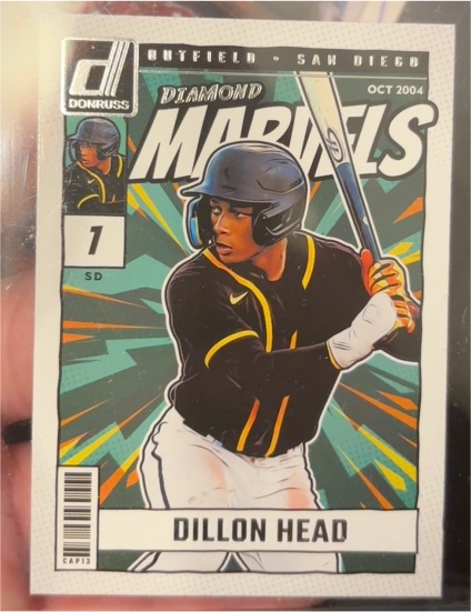 2024 Donruss Diamond Marvels #7 Dillon Head — front